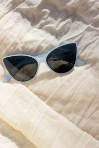 Exaggerated Front Lens Cat Eye Sunglasses - Sugar + Style