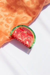 Watermelon Fruit Claw Hair Clip - Sugar + Style