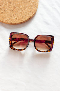 Oversized Square 70s Sunglasses - Sugar + Style