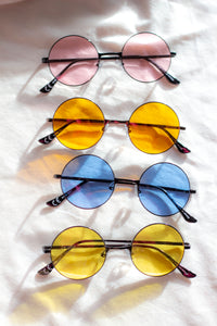 Tint Round Frame Sunglasses - Sugar + Style
