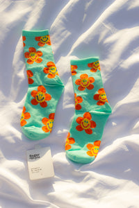 Fun Flower Socks - Sugar + Style