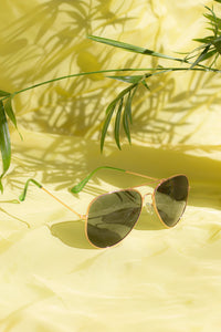 Tint Aviator Sunglasses - Sugar + Style