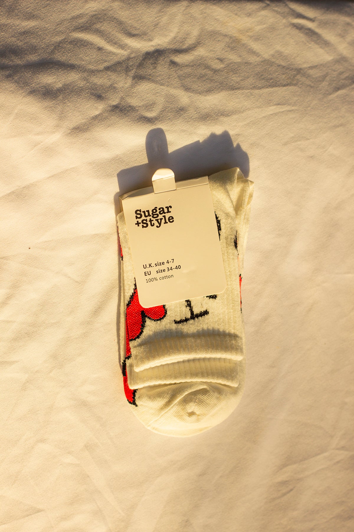 Bold Love Print Socks - Sugar + Style