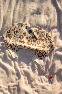 Leopard Print Light Knit Jumper - Sugar + Style
