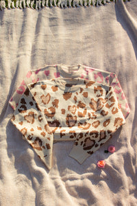 Leopard Print Light Knit Jumper - Sugar + Style