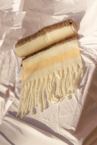Striped Warm Wrap Scarf - Sugar + Style