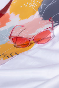 Curved Classic Cat Eye Sunglasses - Sugar + Style