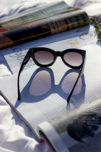 Thick Framed Chunky Cat Eye Sunglasses - Sugar + Style