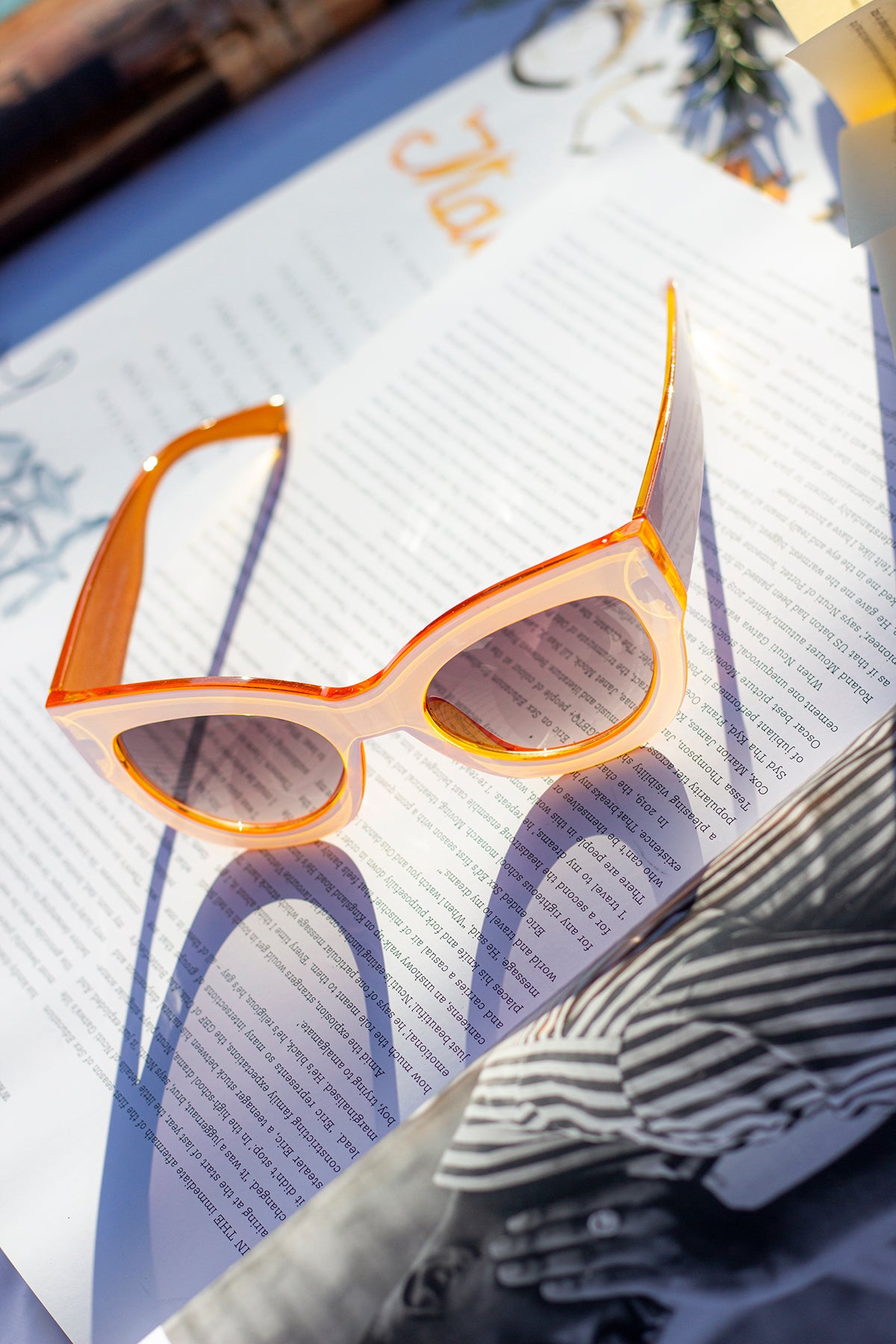 Thick Framed Chunky Cat Eye Sunglasses - Sugar + Style