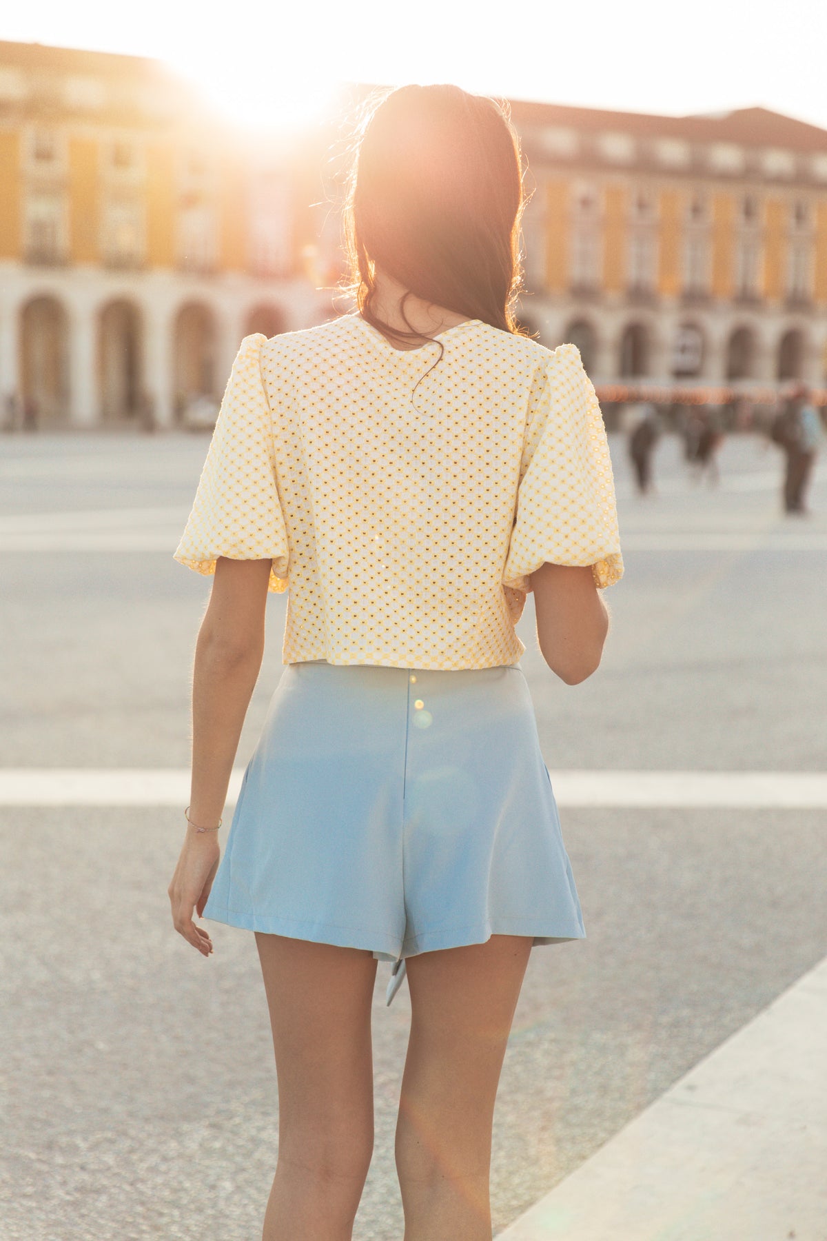 High Waisted Belted Front Pleat Shorts - Sugar + Style
