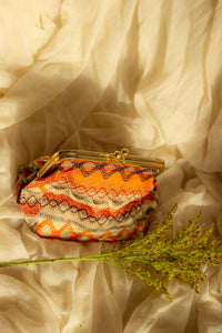 Rustic Stitch Mini Clasp Bag - Sugar + Style
