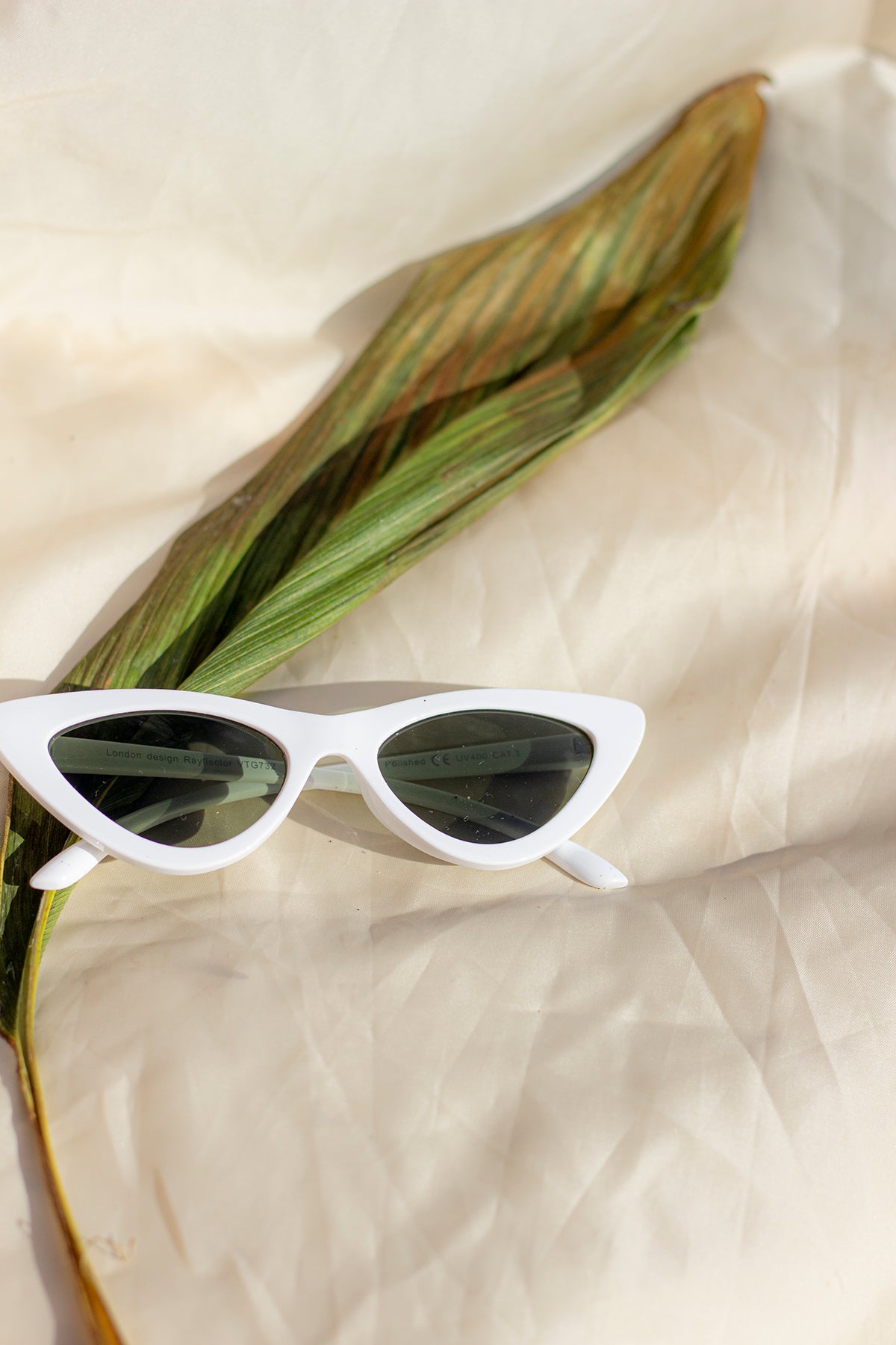 Weighted Cat Eye Sunglasses - Sugar + Style
