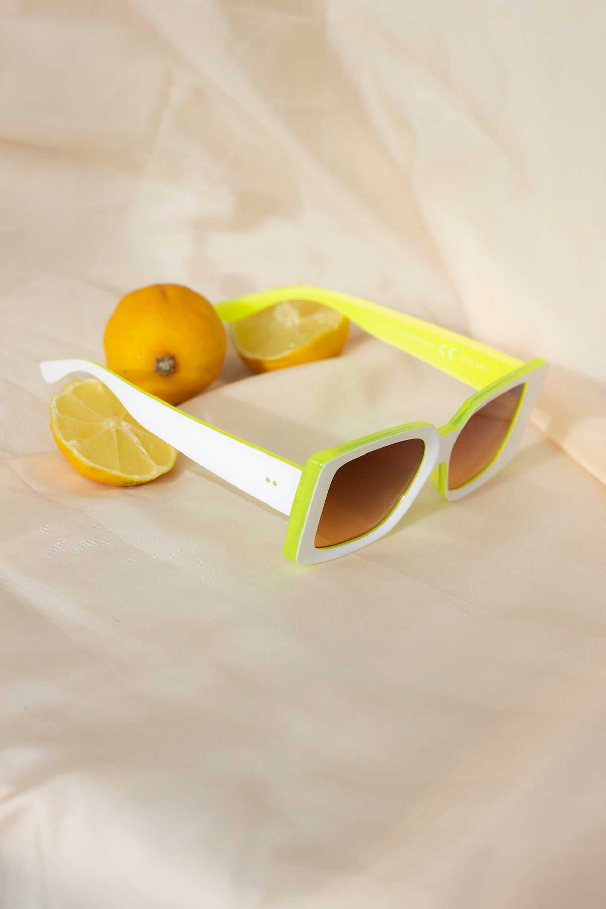 Chunky Bevelled Rectangle Sunglasses - Sugar + Style