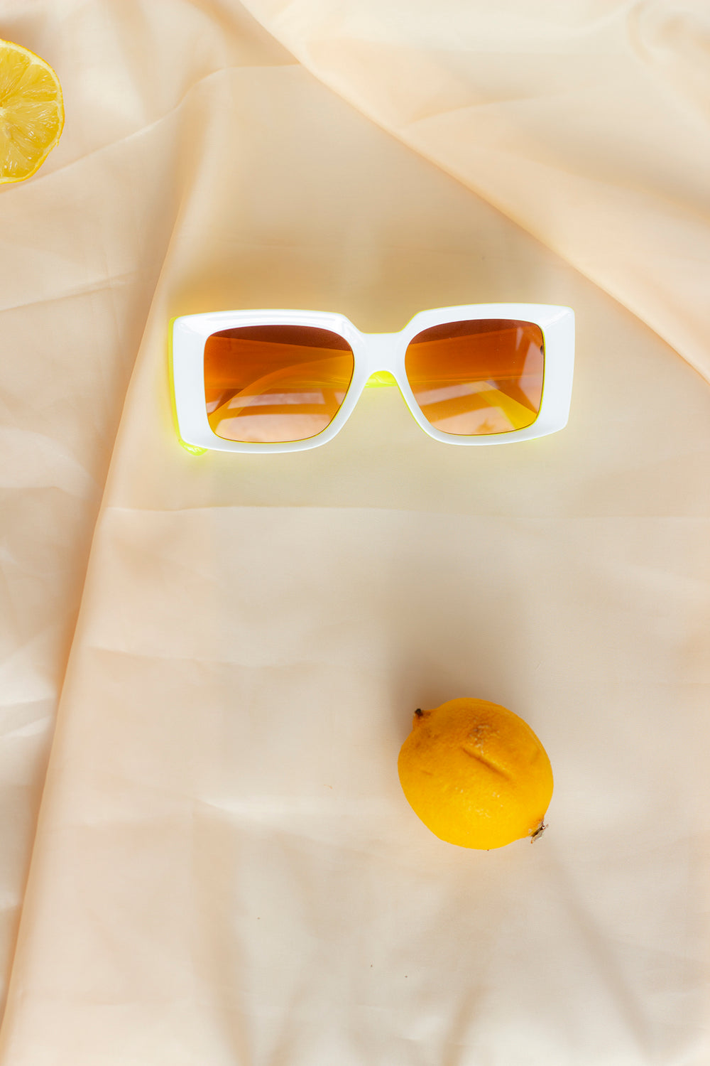 Chunky Bevelled Rectangle Sunglasses - Sugar + Style