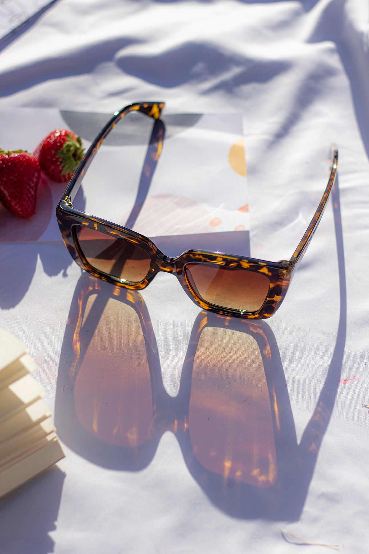 Thick Flick Square Sunglasses - Sugar + Style