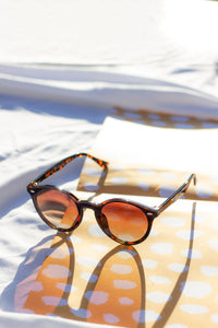 Front Lens Rounded Classic Pin Sunglasses - Sugar + Style