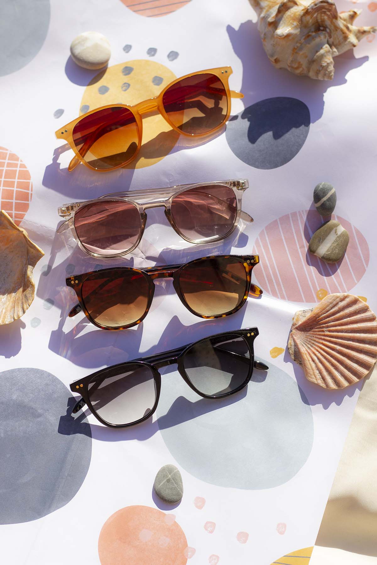 Classic Rounded Square Sunglasses - Sugar + Style