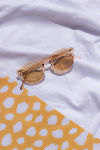 Fine Classic Round Keyhole Sunglasses - Sugar + Style