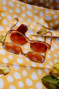Chunky Mini Oval Sunglasses - Sugar + Style