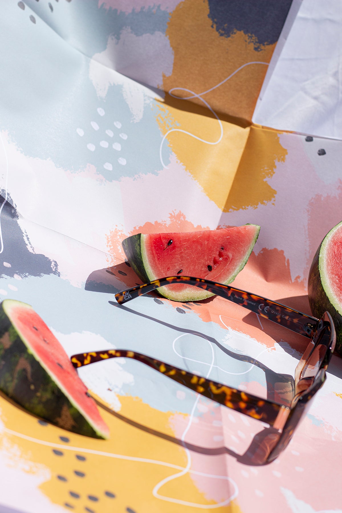 Oversized Pointed Edge Square Sunglasses - Sugar + Style