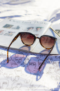 Front Lens Rounded Sunglasses - Sugar + Style