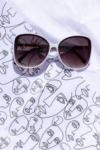 Super Oversize Butterfly Designer Style Sunglasses - Sugar + Style