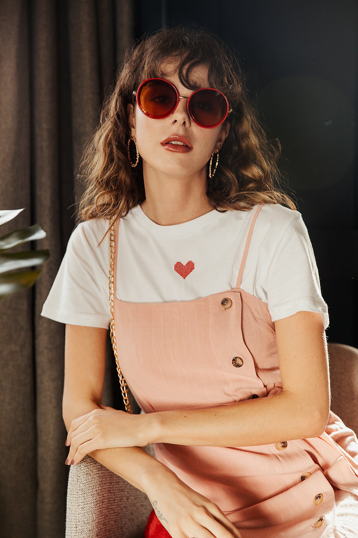 Khloe Oversized Thick Round Sunglasses – CosmicEyewear