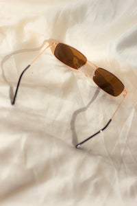 Rectangle Wire Frame Sunglasses - Sugar + Style