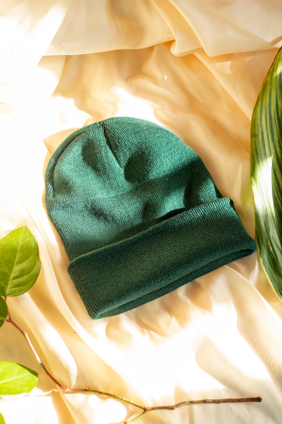Fir Green Beanie Hat - Sugar + Style