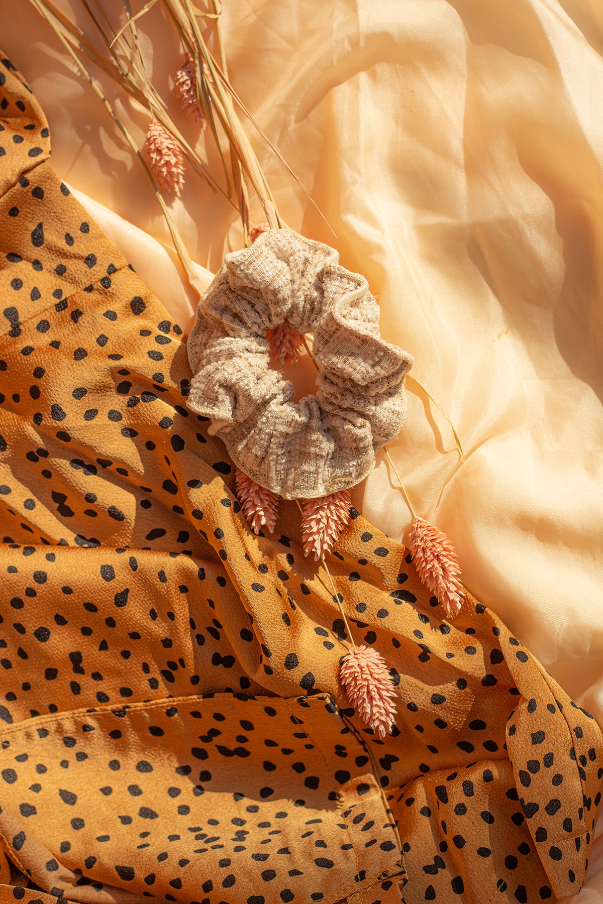 Tweed Scrunchie - Sugar + Style