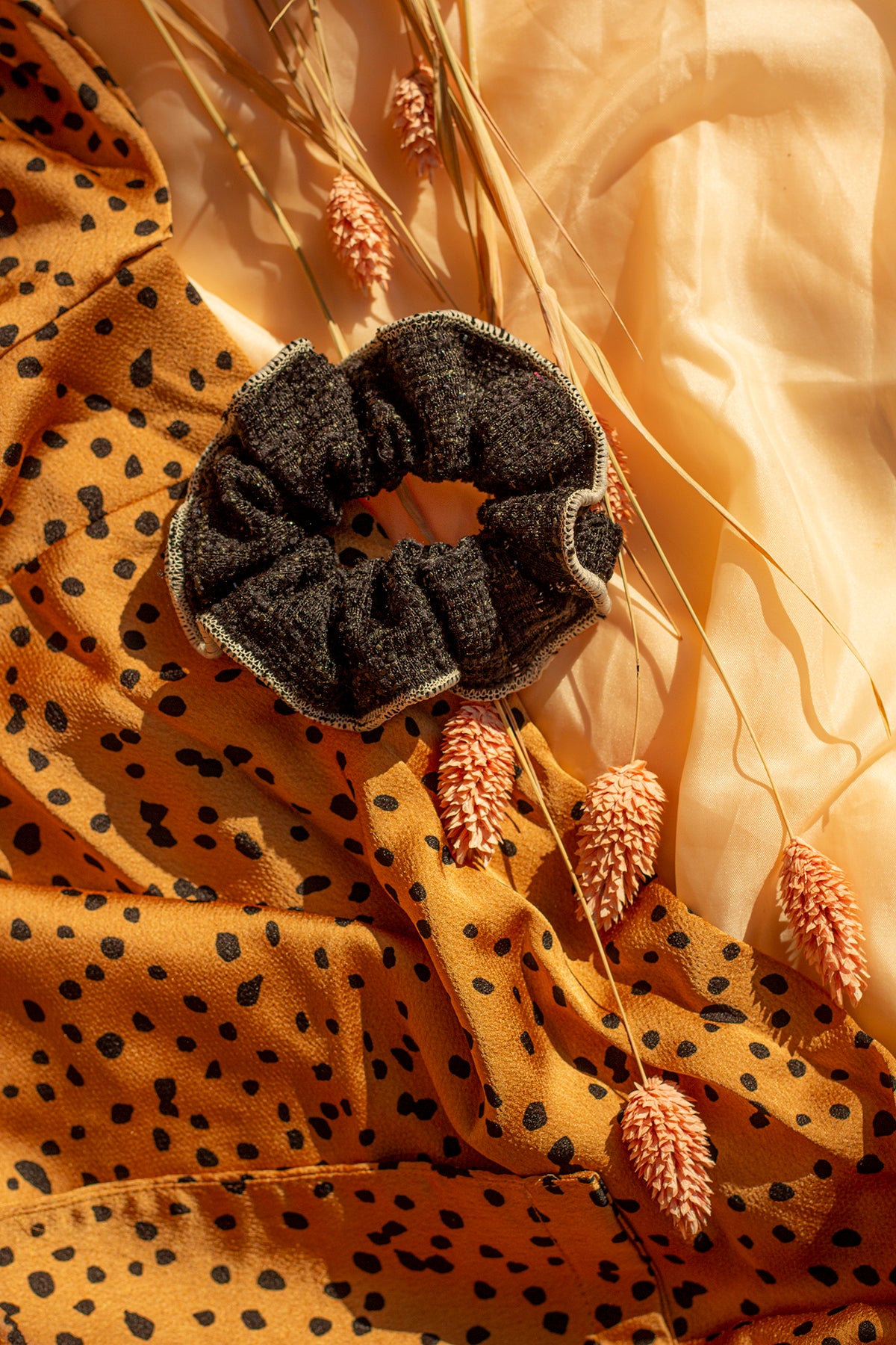 Tweed Scrunchie - Sugar + Style