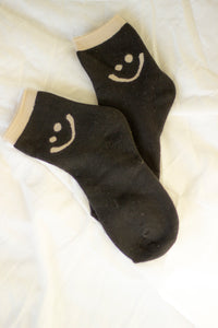Super Smiley Neutral Socks - Sugar + Style