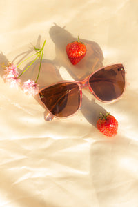 Large Square Designer Style Sunglasses - Sugar + Style