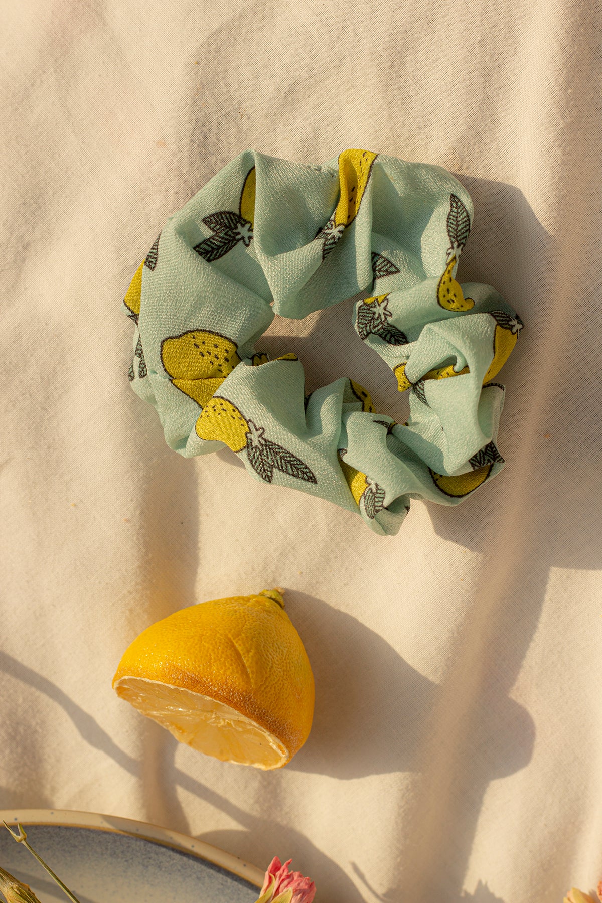 Fruity Tutti Print Scrunchie - Sugar + Style