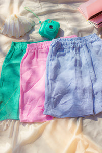 Longline Bermuda Shorts - Sugar + Style