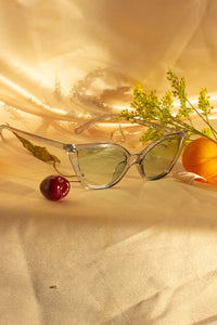 Transparent Cat Eye Sunglasses - Sugar + Style