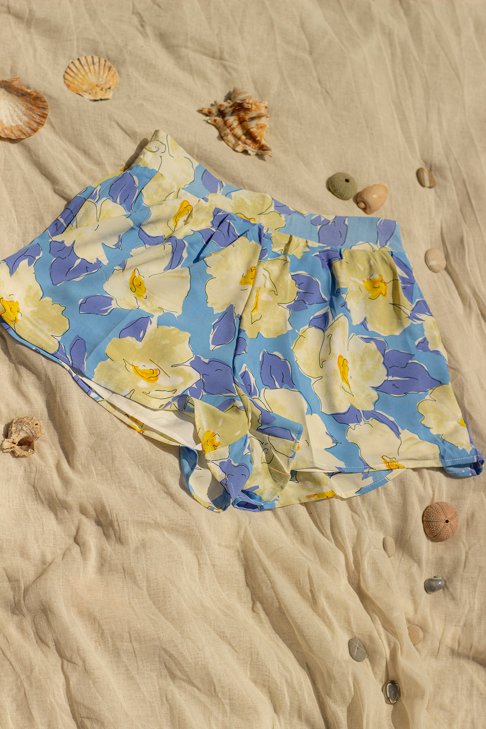 Floral Floaty Shorts - Sugar + Style