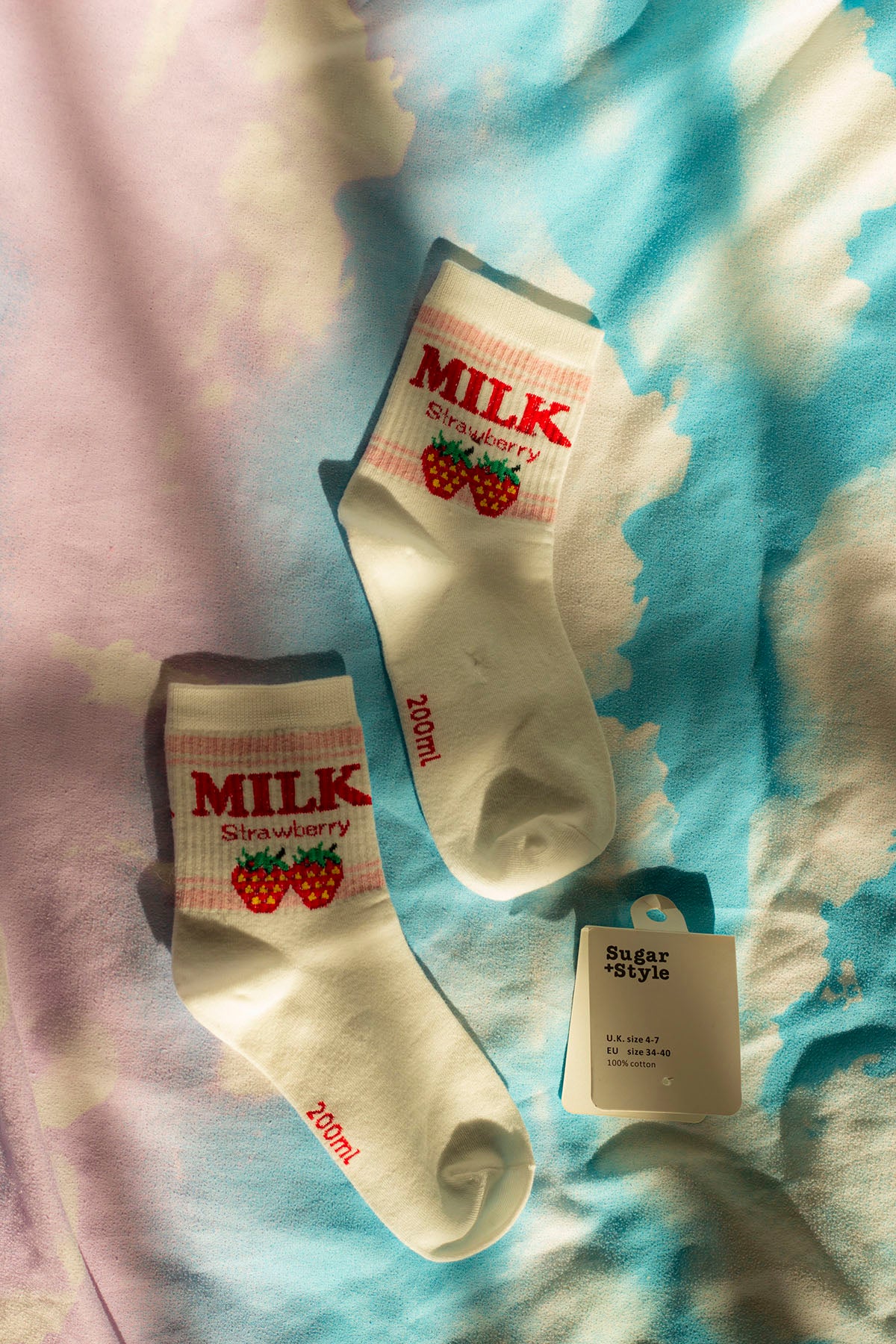 Milk Carton Socks - Sugar + Style