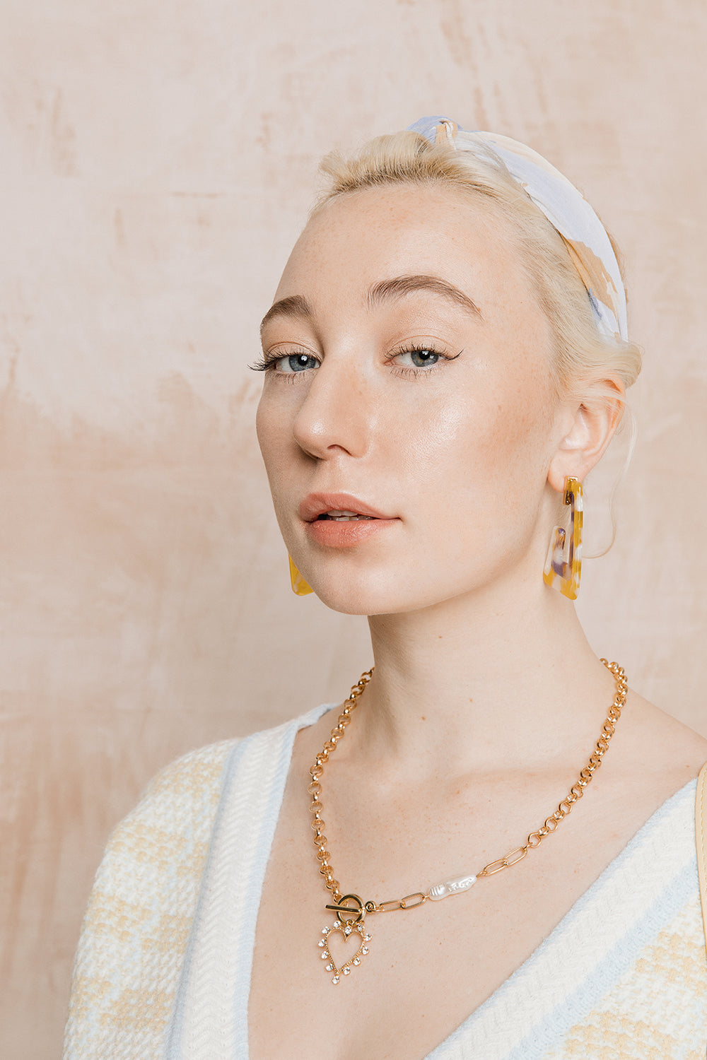 Tie Dye Effect Twist Knot Headband - Sugar + Style