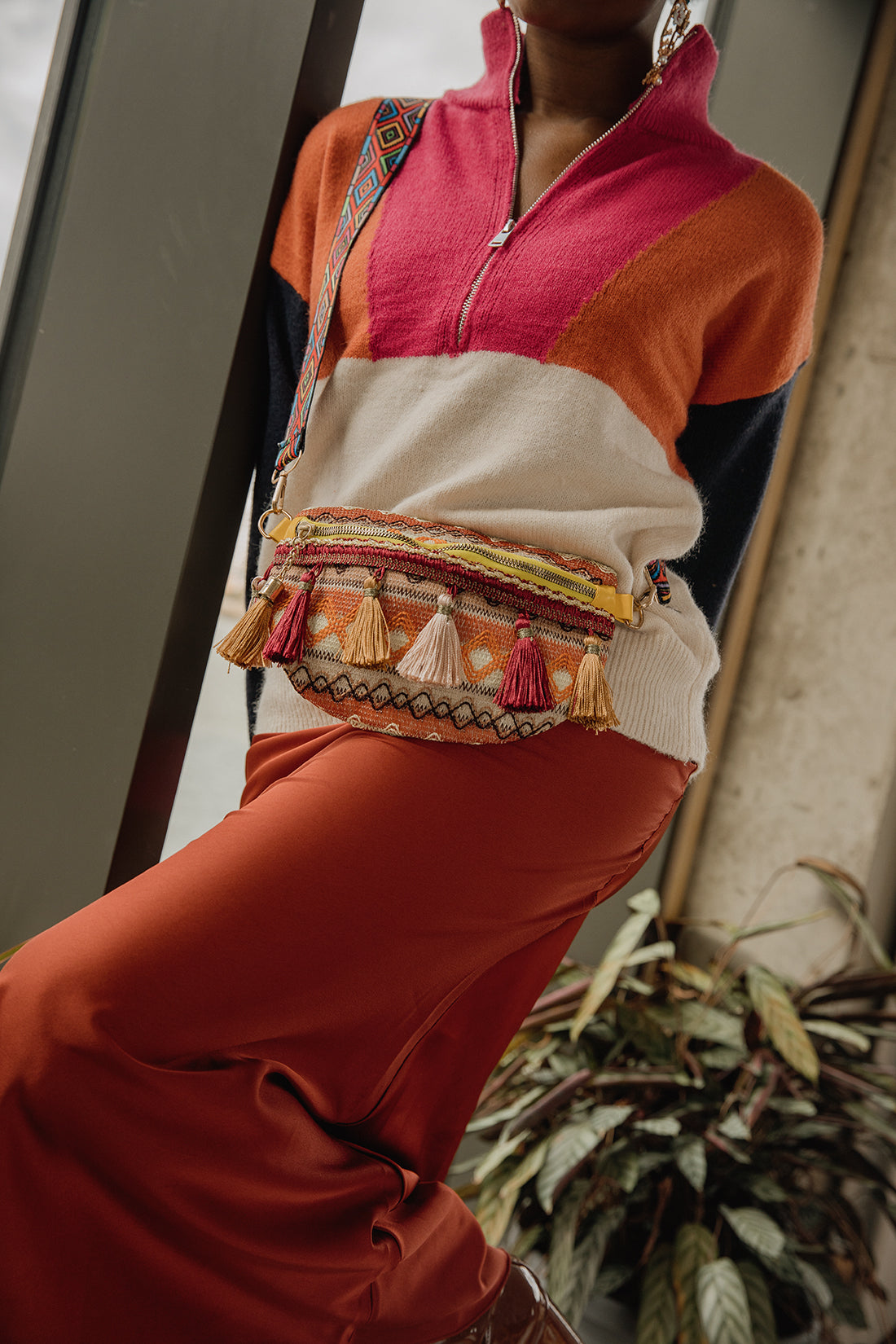 Satin Floaty Midi Skirt - Sugar + Style