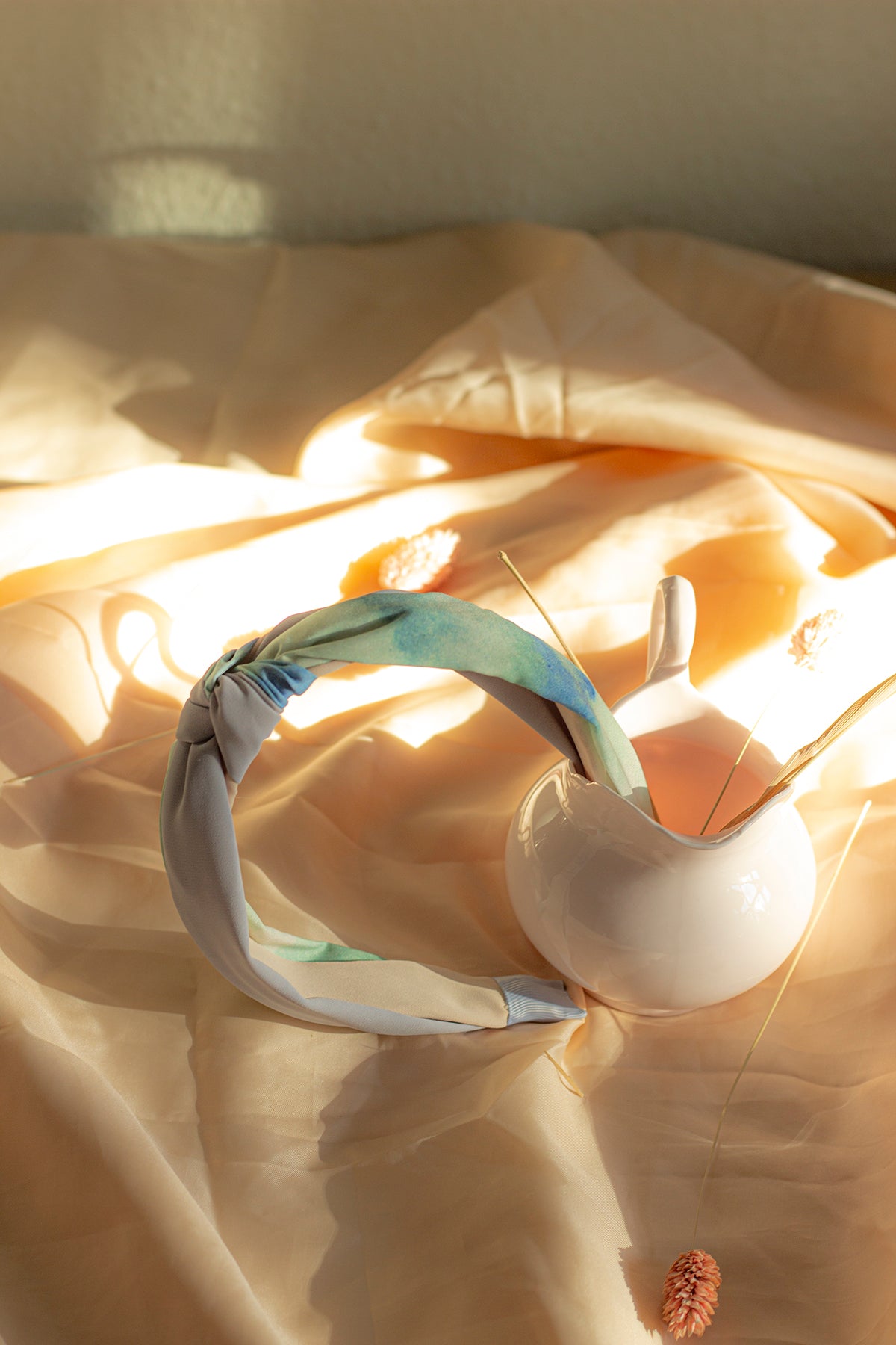 Tie Dye Effect Twist Knot Headband - Sugar + Style