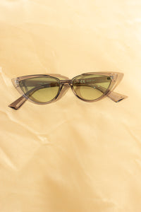 Half Moon Cat Eye Sunglasses - Sugar + Style