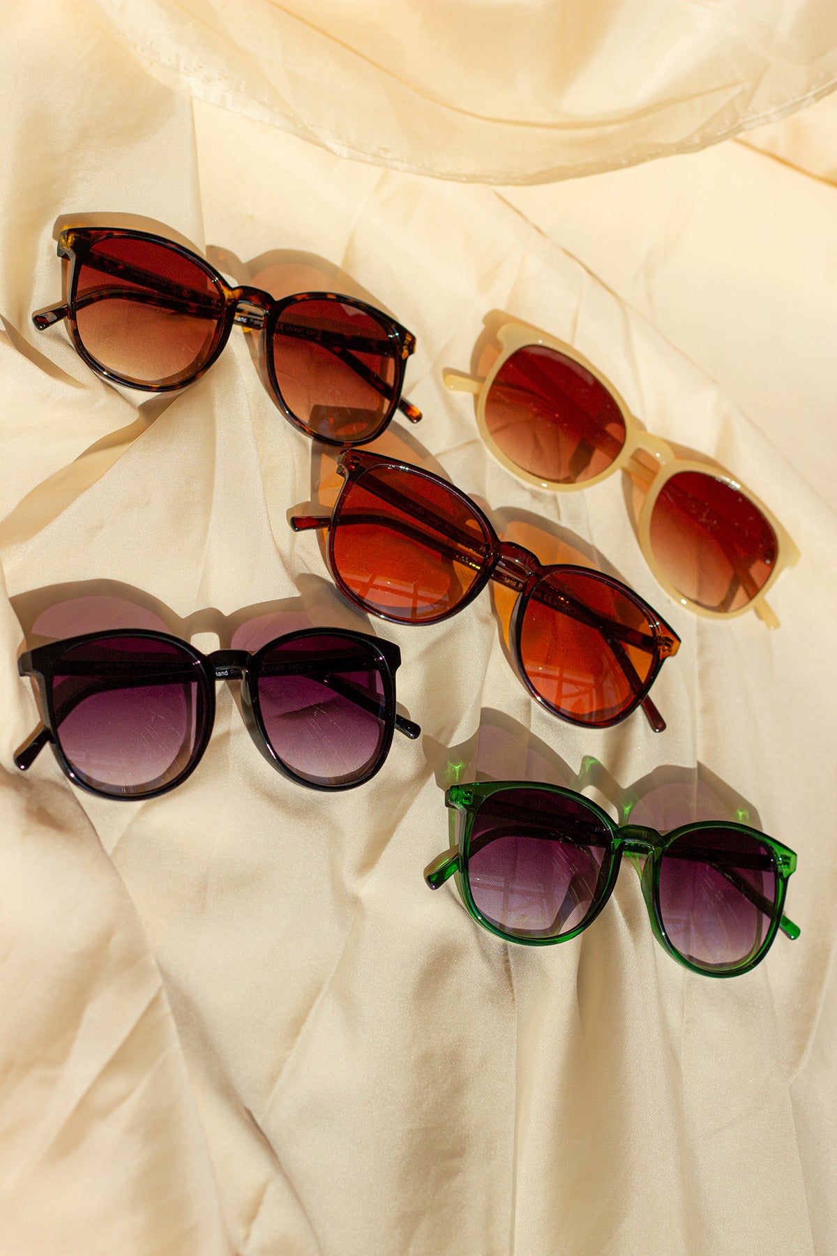 Rounded Full Classic Sunglasses - Sugar + Style