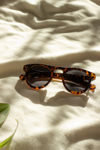 Chunky Classic Rounded Keyhole Sunglasses - Sugar + Style