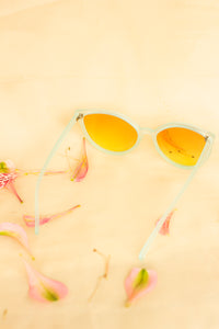 Delicate Large Cat Eye Sunglasses - Sugar + Style