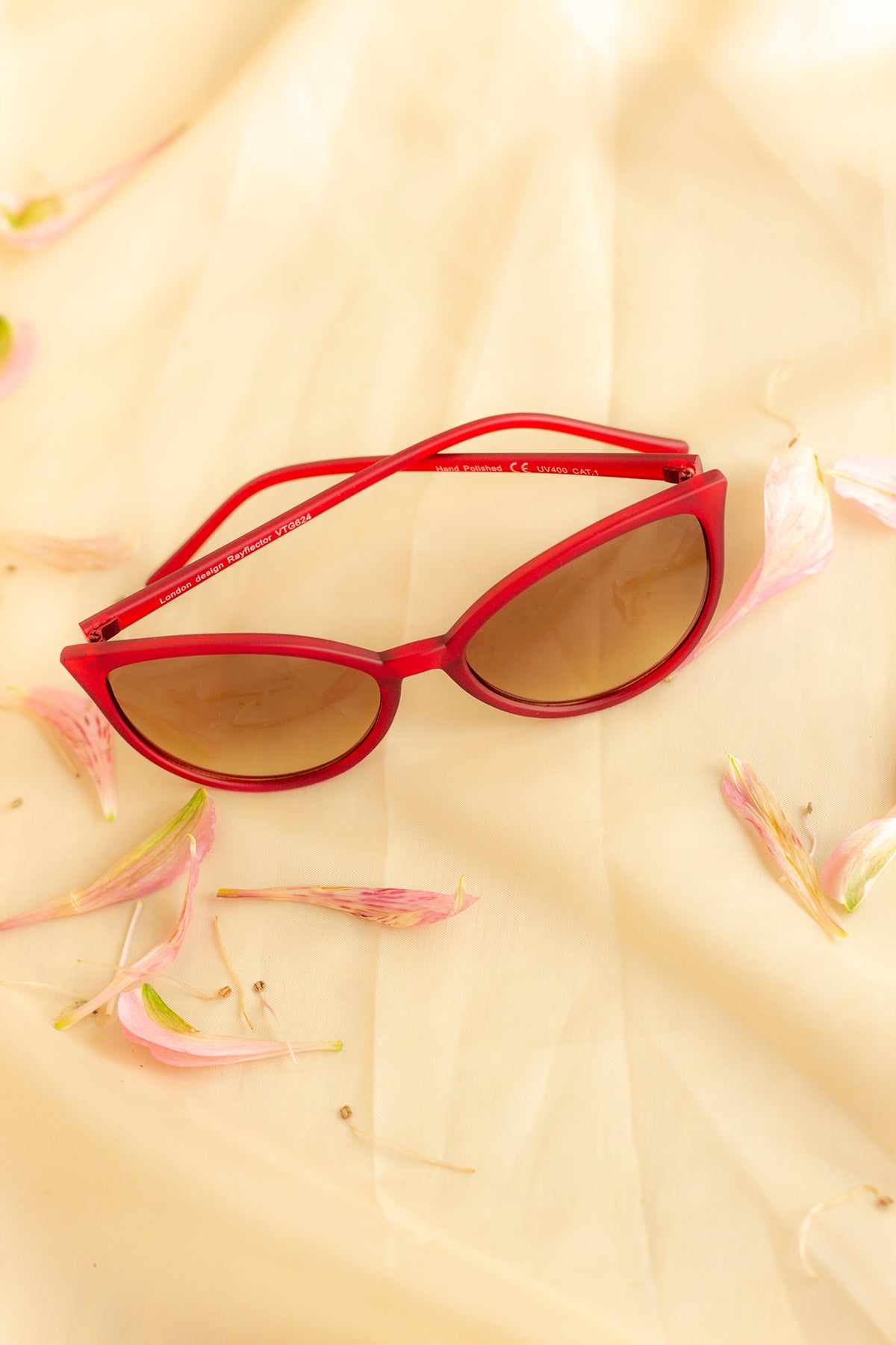 Delicate Large Cat Eye Sunglasses - Sugar + Style