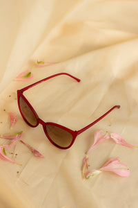 Delicate Large Cat Eye Sunglasses - Sugar + Style