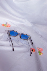 Rounded Rectangle 90s Look Sunglasses - Sugar + Style
