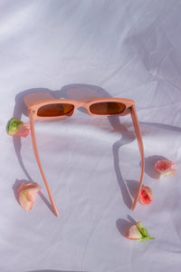 Rounded Rectangle 90s Look Sunglasses - Sugar + Style