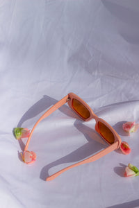 Rounded Rectangle 90s Look Sunglasses - Sugar + Style